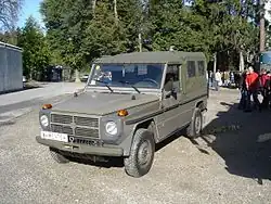 Puch G beim Bundesheer, Entwicklung mit Mercedes-Benz