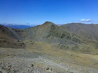 Der Puigmal de Segre von Süden aus gesehen
