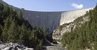 Staumauer Punt dal Gall von Norden