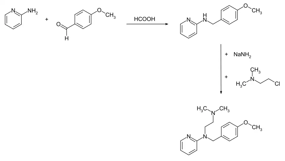 Synthese von Mepyramin