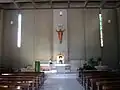 Innenraum mit Altarraum