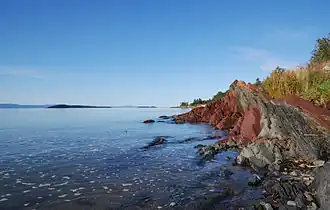 Sankt-Lorenz-Strom bei Kamouraska