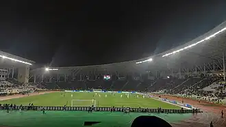 Das Tofiq-Bəhramov-Stadion im Dezember 2023