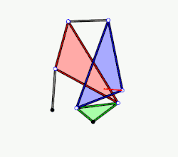 Quadruplanar-Inversor von Sylvester und Kempe (1875)