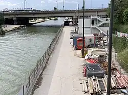 Der Quai im Juni 2021