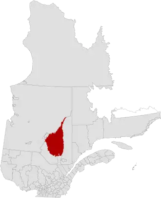 Lage der MRC Maria-Chapdelaine