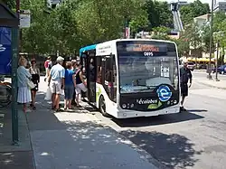 Écolobus in der Altstadt