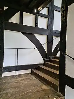 Treppenhaus zwischen 1. und 2. Obergeschoss