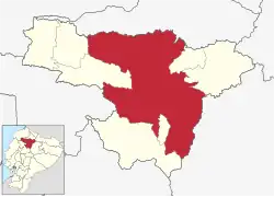 Der Kanton Quito in der Provinz Pichincha