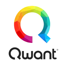 Altes Logo von Qwant bis zum Relaunch im Juni 2018