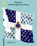 Ordonnanzfahne des Rég Grenadiers de France
