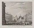 Place des Victoires – Abriss der Statue Louis XIV. am 13. August 1792