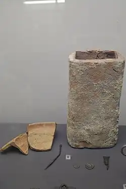 Funde von Karres an der Via Claudia Augusta in der römischen Sammlung des Tiroler Landesmuseums in Innsbruck