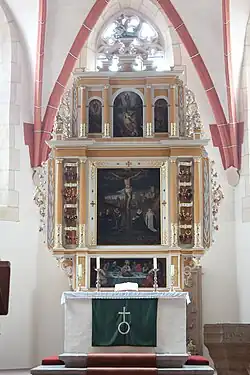 Altar aus dem Jahr 1620
