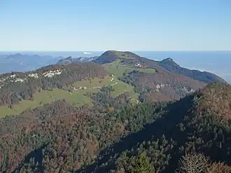 Blick von der Hasenmatt zur Röti