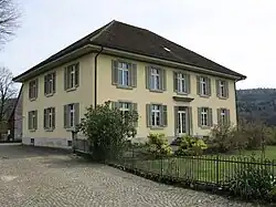 Hauptgebäude der ehemaligen «Meyerschen Anstalt»