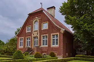 Haus Rüschhaus, Gartenfassade
