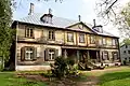 Herrenhaus Depkinshof in Rāmava (Gemeinde Ķekava) aus dem frühen 19. Jahrhundert
