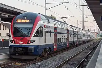 RABe 511 044 als S 30 nach Winterthur in Weinfelden