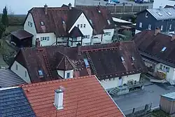 Häuser 15–17 (Bildmitte) und 18–20 (hinten)