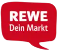 Heutiges Rewe-Logo mit Zusatz Dein Markt