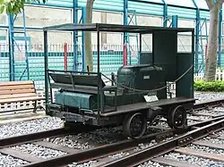 Motorgetriebene Reparaturdraisine