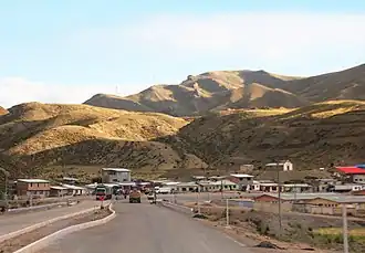 Die Ruta 4 in Lequepalca