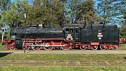 Dampflok CFR 230.128 als rumänischer Lizenznachbau der preußischen P8