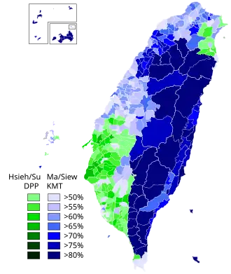 Mehrheiten nach Stadt- und Landgemeinden
