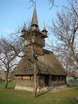 Holzkirche in Văleni