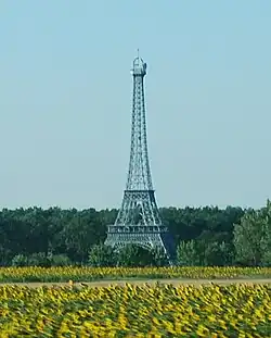Eiffelturm Slobosias