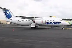 BAe 146-200 der Skyjet