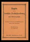 Sächsisches Regelbuch 1902