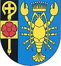 Wappen der Gemeinde Račetice (Ratschitz) in Tschechien