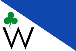 Flagge des Ortes Raard