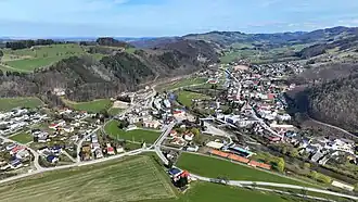 Südwestansicht von Rabenstein an der Pielach