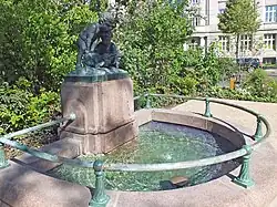 Wiederhergestellter Brunnen 2018