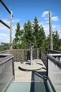 Adlerblick mit Monokular und Skywalk (Turm 28)