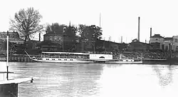 Kaiser Wilhelm in der Schiffswerft Dresden-Neustadt