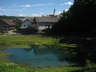 Quelle der Radeščica