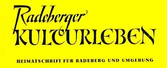 Konstanter Schriftblock auf Umschlag, Umschlagfarbe wechselte mtl.