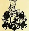 Wappen der Rademacher von 1766 in Siebmachers Wappenbuch
