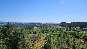 Radenstein von der Ziegenhelle fotografiert