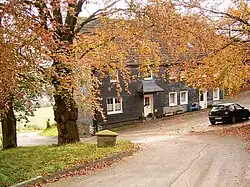 Markante Ortsdurchfahrt von Oberdahl