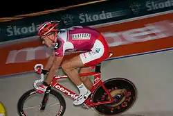 Rafał Ratajczyk beim Zürcher Sechstagerennen 2007/08