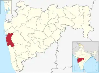 Lagekarte des Distrikts