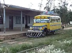 Buscarril in Bolivien (2010)