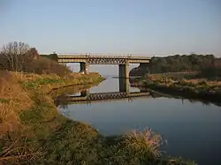 Eisenbahnbrücke bei Gormanston