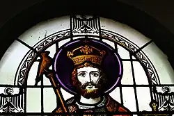 Fenster mit Darstellung des Kaisers Heinrich II.