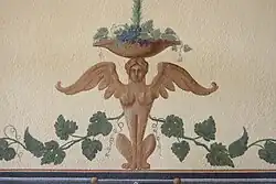 Pfauenzimmer: Wandmotiv